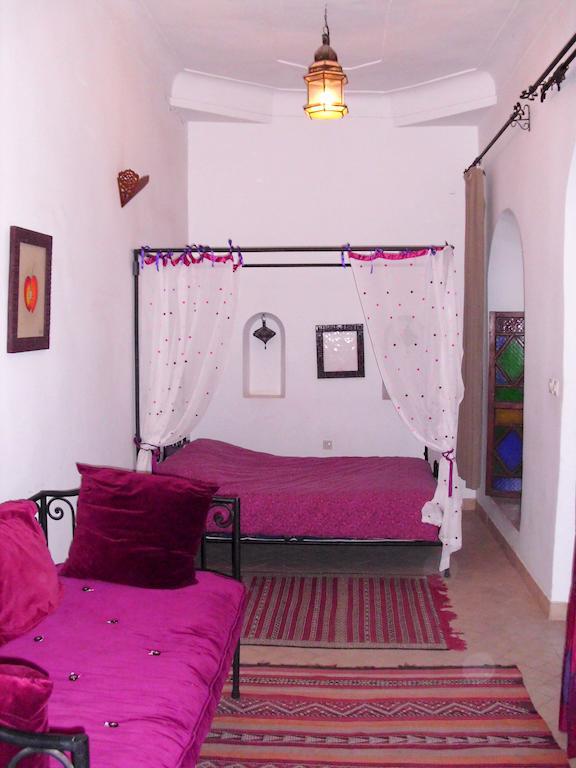 马拉喀什 达玛拉卡摩洛哥传统庭院住宅酒店 客房 照片